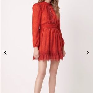 NWT French Connection Lace Mini Dress- size US 8